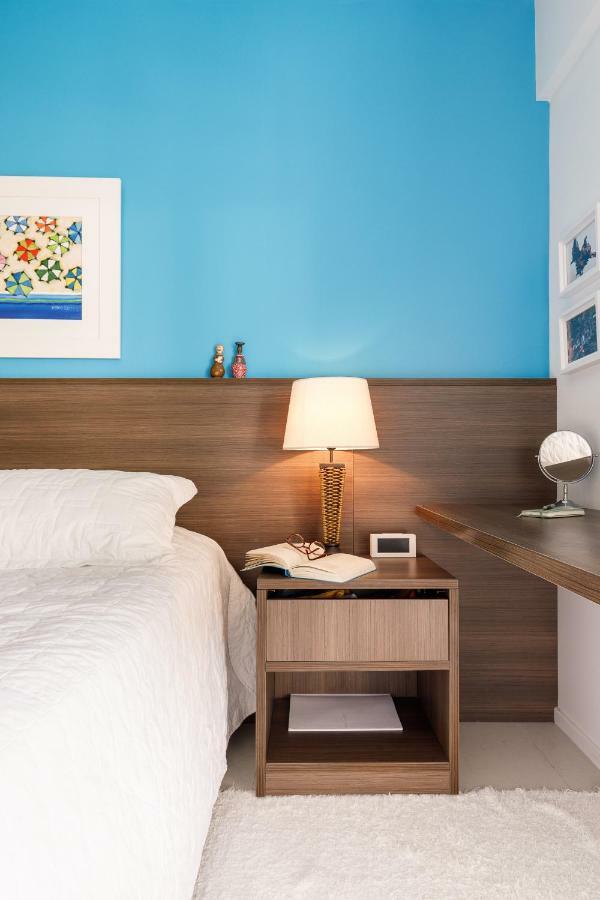 Apartamento com 4 suítes pé na areia Florianópolis Exterior foto